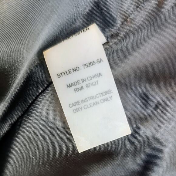 Dolce Cabo Tweed Black/ White Houndstooth Boxy/Oversized Jacket size S. - Picture 3 of 6